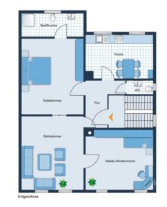 Illustration EG Vorderhaus