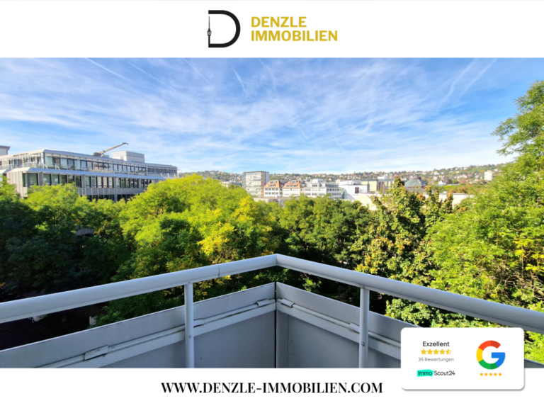 Ausblick Balkon