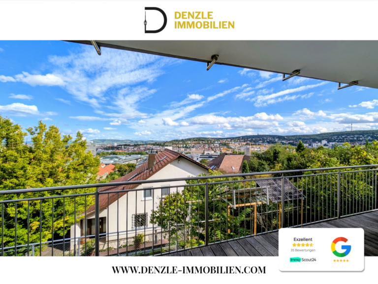 Ausblick Balkon