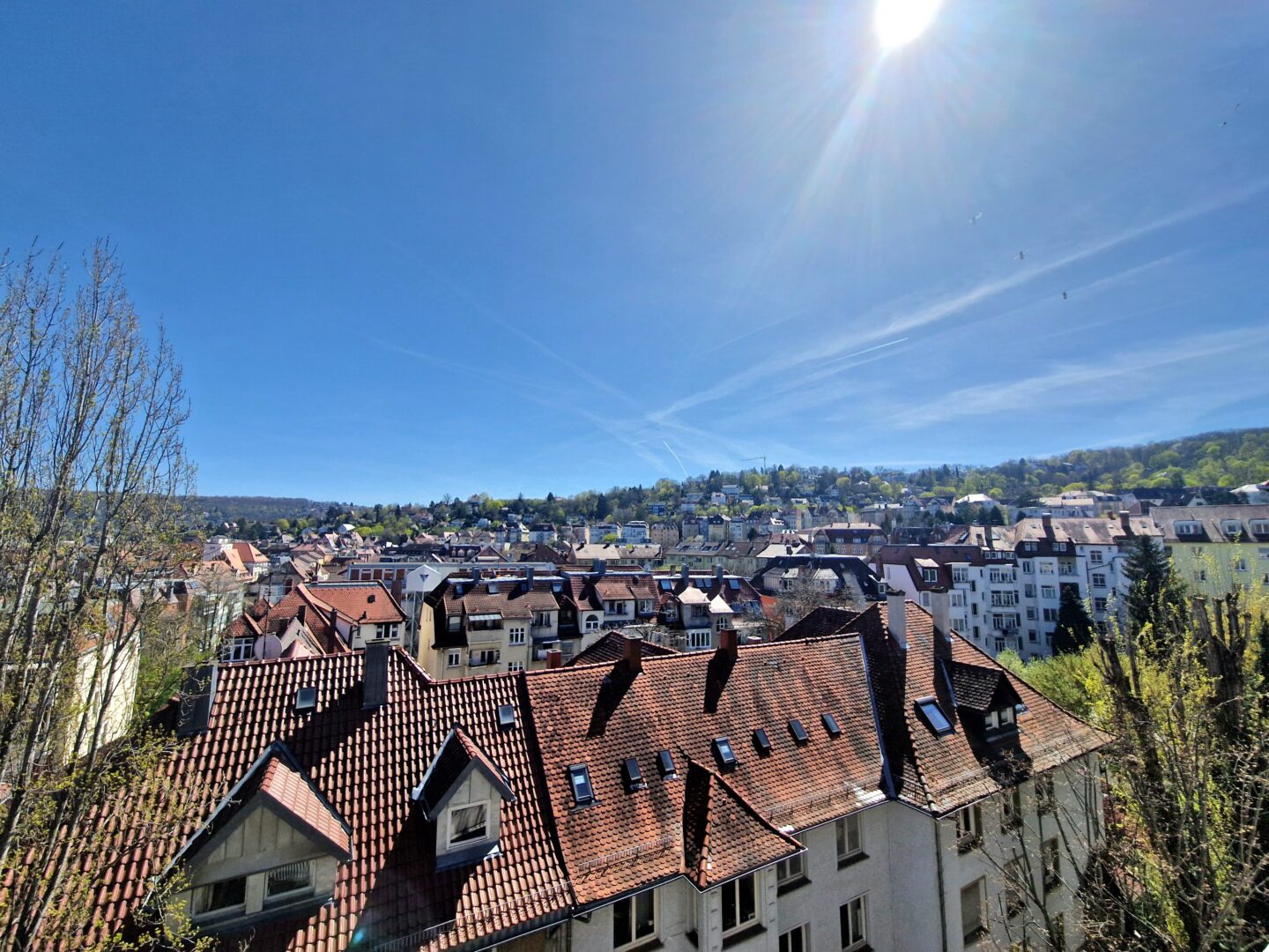 Ausblick Balkon