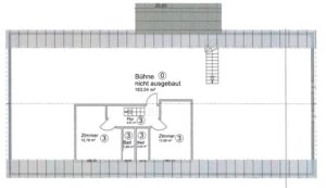 Grundriss DG 1