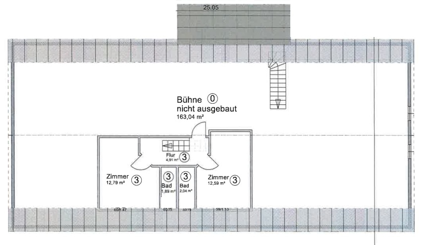 Grundriss DG 1