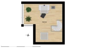 Grundriss 2. DG (Illustration)