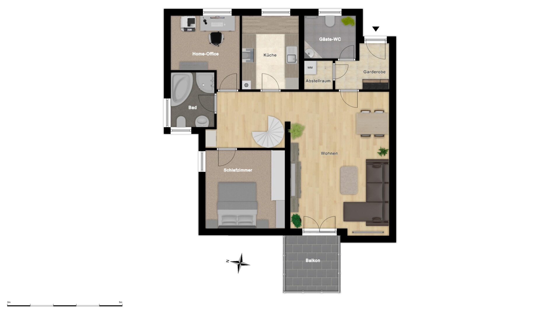 Grundriss 1. DG (Illustration)