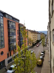 Ausblick Wohnzimmer
