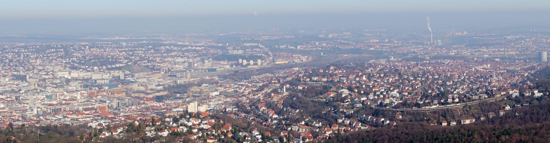 Immobilienmakler-Ludwigsburg - Panoramablick auf Stuttgart und Umgebung